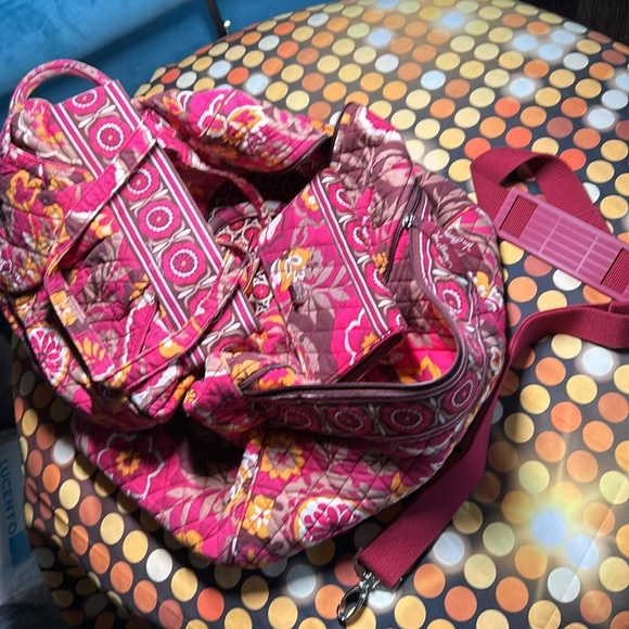 Vera Bradley three piece travel tote purse and wallet set - Picture 15 of 16